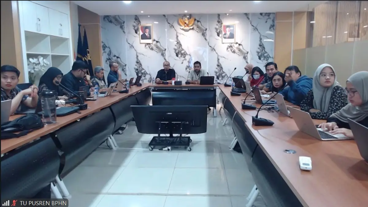 EVALUASI IRH: Jajaran Kanwil Kemenkum NTB mengikuti evaluasi pelaksanaan Indeks Reformasi Hukum 2026 sekaligus persiapan Penilaian IRH Tahun 2027, Jumat (28/8).