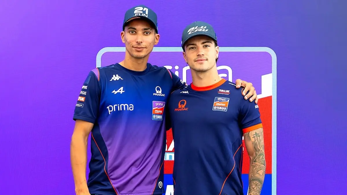 Izan Guevara resmi naik ke MotoGP 2027 bersama Prima Pramac Yamaha. Juara Moto3 2022 itu akan bertandem dengan Toprak Razgatlioglu. (Instagram Izan Guevara)