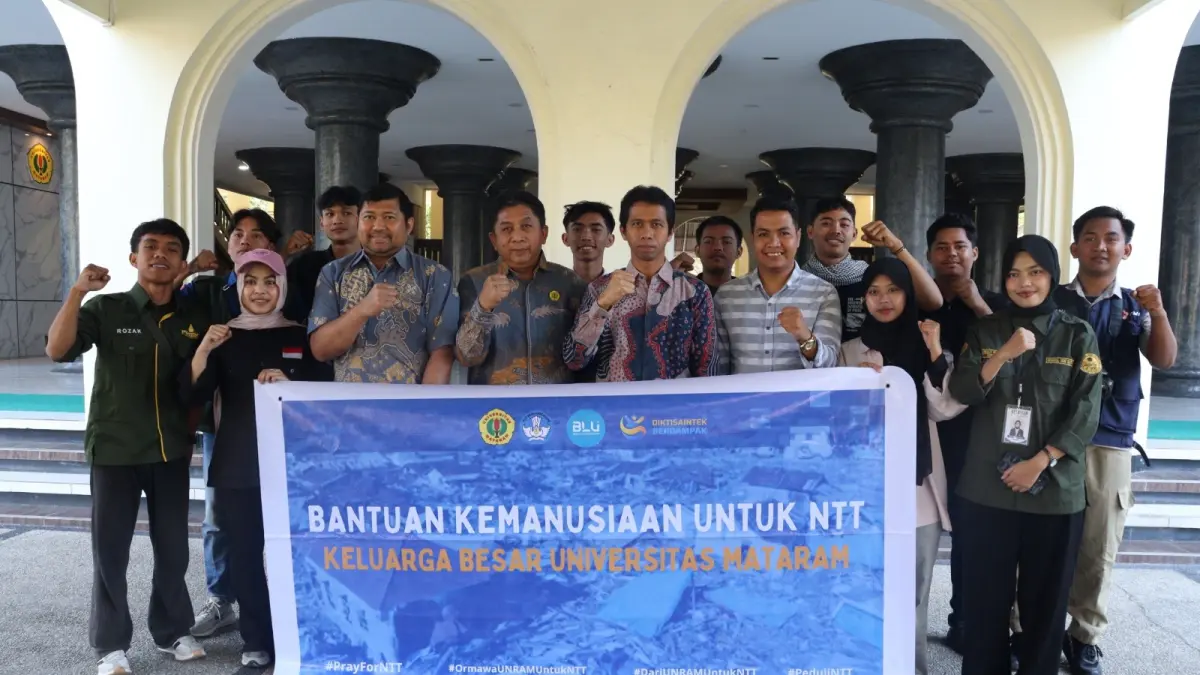 Mahasiswa Unram Berangkat ke NTT, Lanjutkan Misi Kemanusiaan