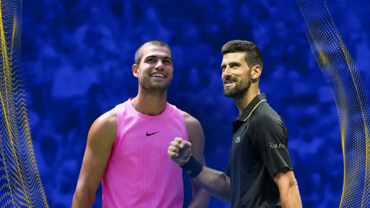 Undian US Open 2026 mempertemukan Alcaraz dan Djokovic di paruh yang sama. Keduanya berpotensi bentrok di semifinal Grand Slam New York.