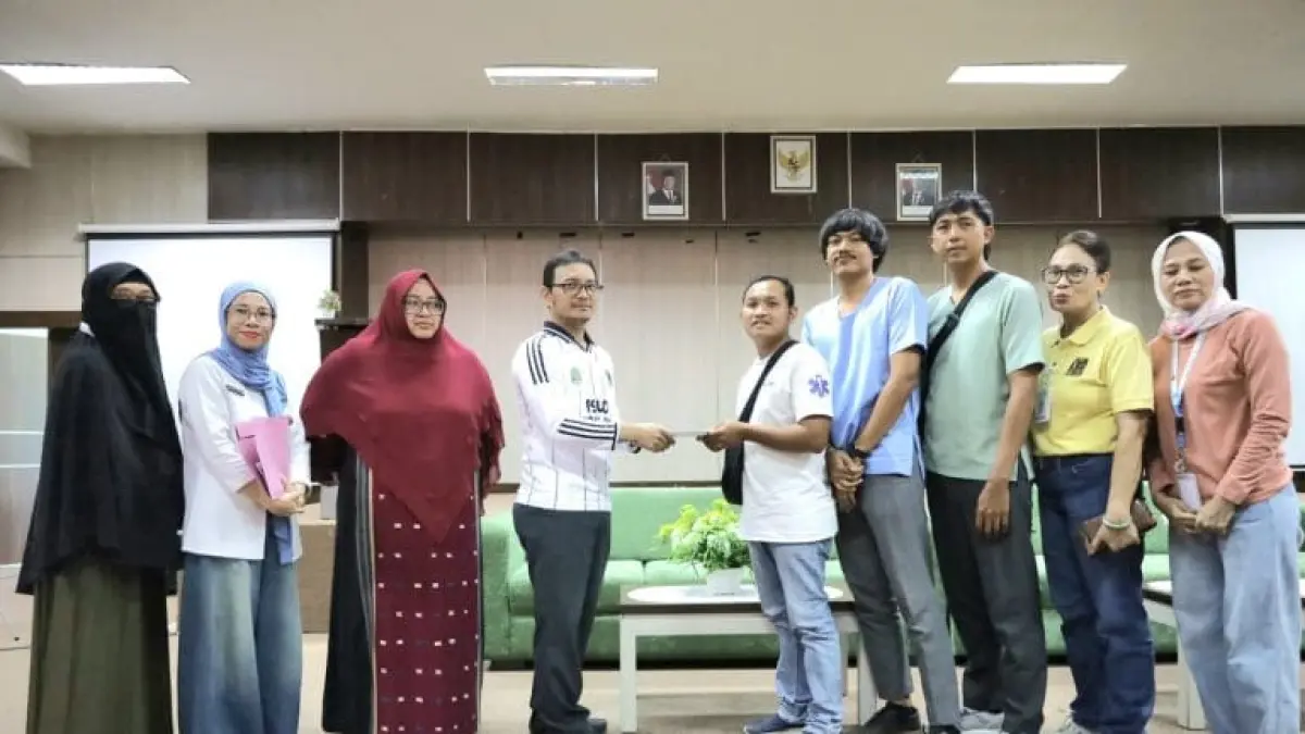 MISI KEMANUSIAAN: Pelepasan tiga perawat RSUD Lombok Utara untuk bergabung dalam misi kemanusiaan di NTT.