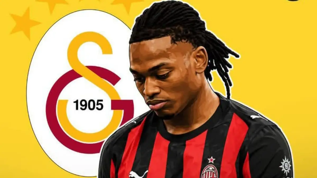 PINDAH: Rafael Leao meninggalkan AC Milan menuju Galatasaray. (Istimewa) 