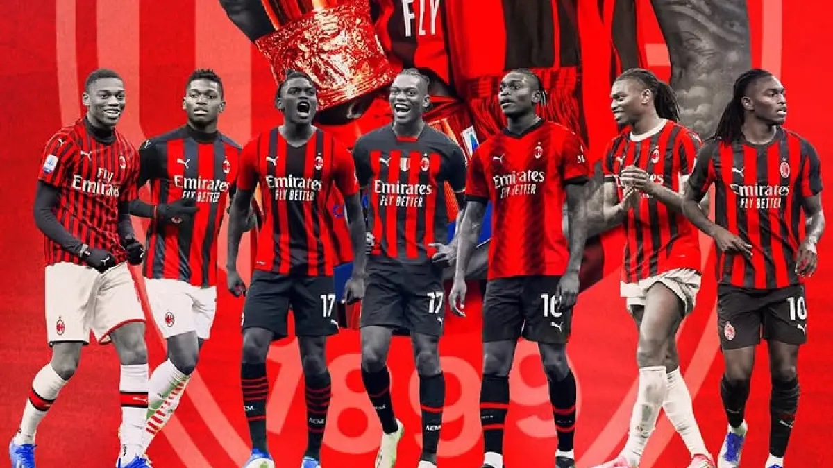 BABAK BARU: Rafael Leao, 7 musim membela AC Milan, kini pindah ke Galatasaray. (Istimewa) 
