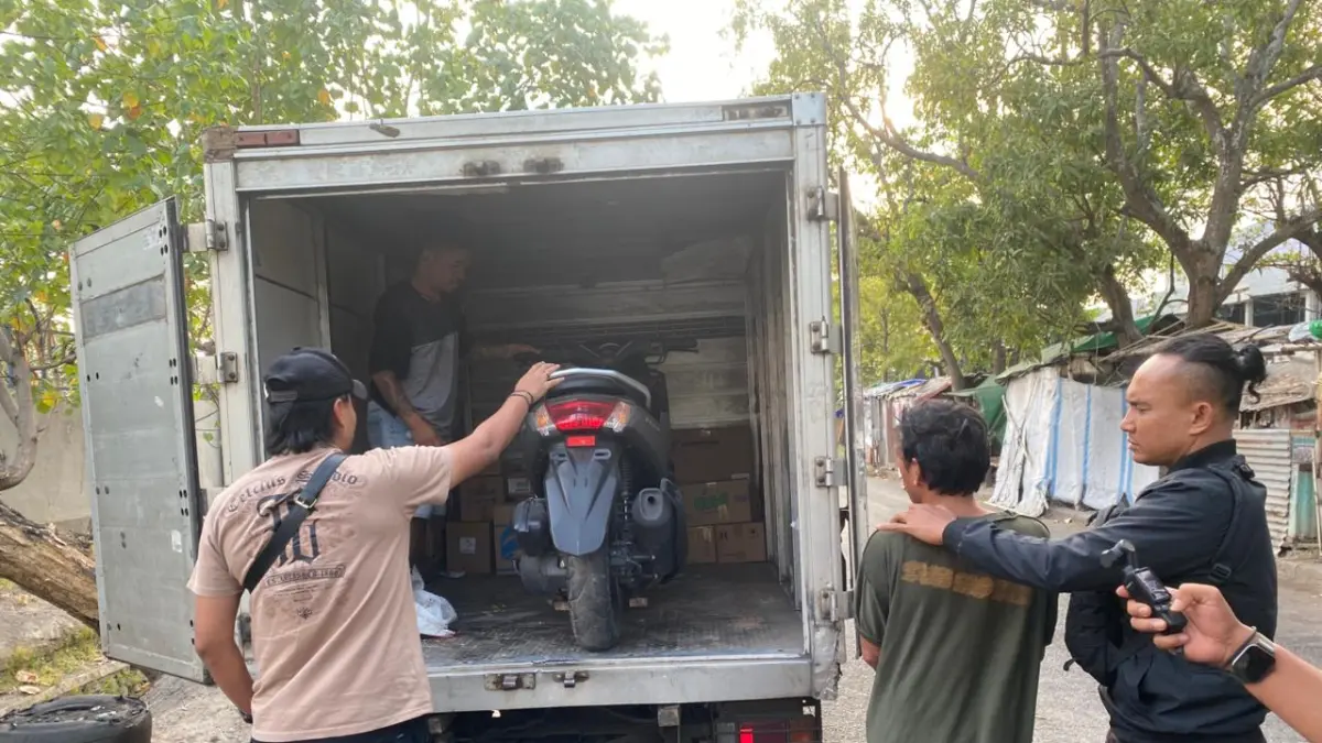 Tim URC Puma Jatanras Ditreskrimum Polda NTB berinisial HA alias Gero dan mengamankan motor Yamaha N-Max yang dicurinya.