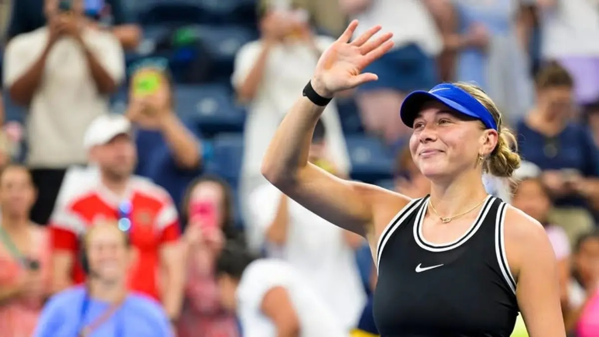 Amanda Anisimova merayakan ulang tahun ke-25 dengan kemenangan di US Open 2026. Julukan Meme Queen kini justru menjadi bagian dirinya. (Instagram Amanda Anisimova)