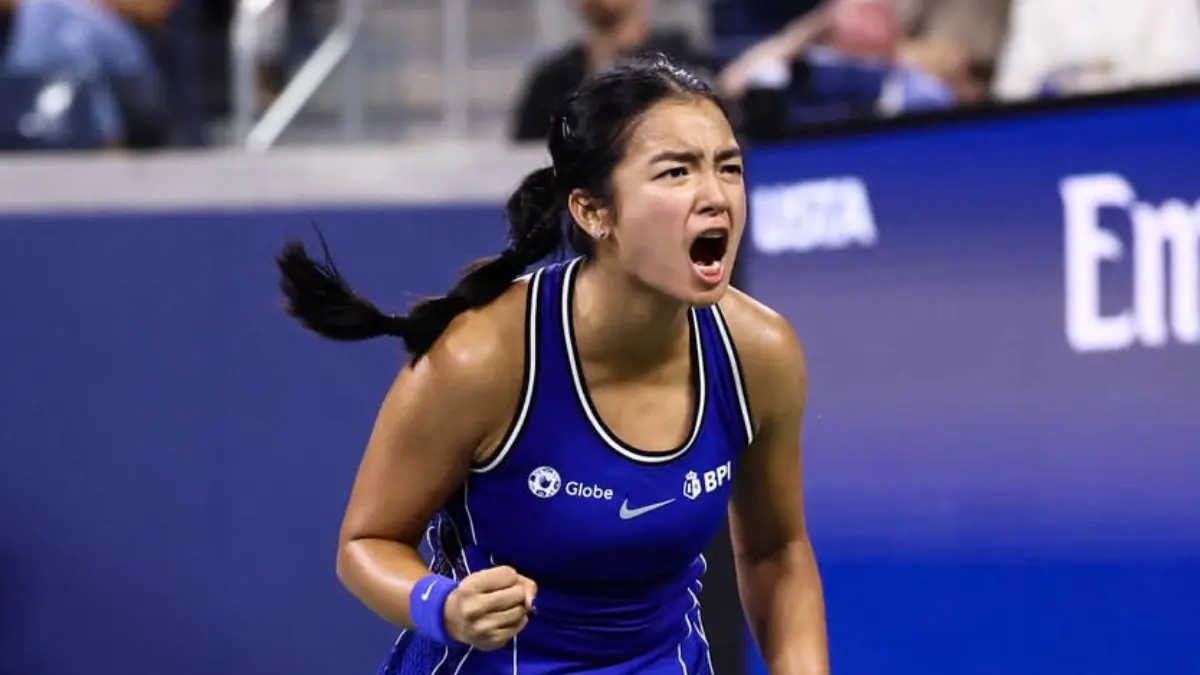 Alexandra Eala melaju ke babak kedua US Open 2026 usai menang atas Mary Stoiana. Tren positif di hard court terus berlanjut. (Instagram WTA)