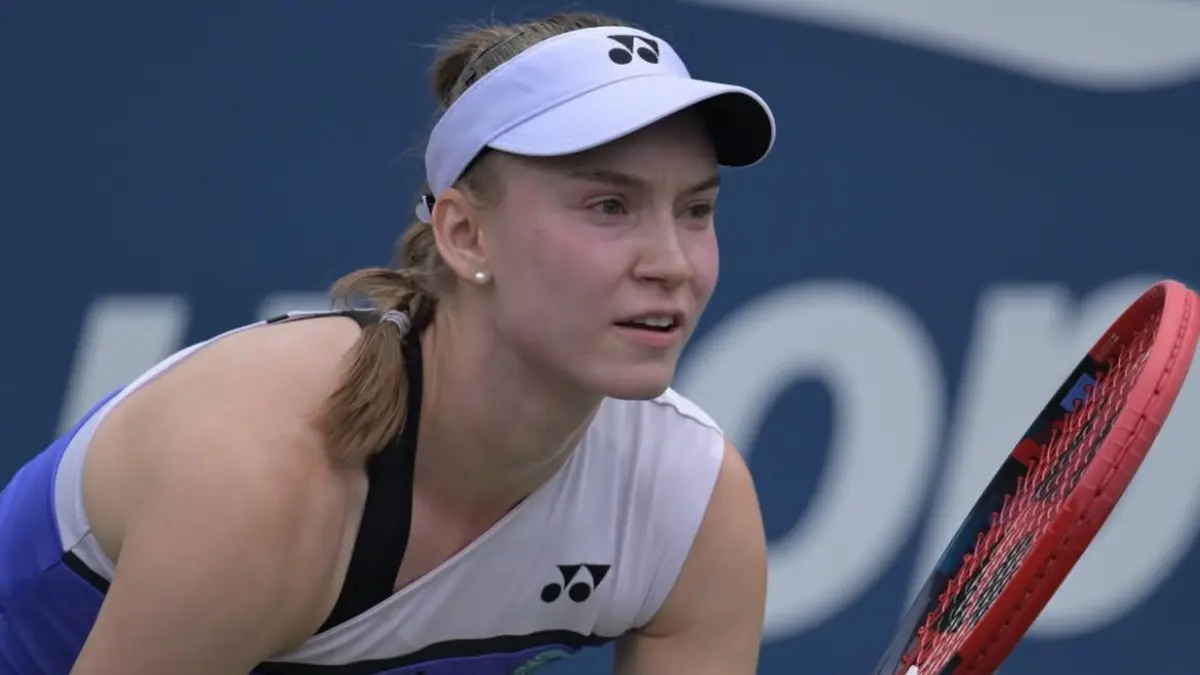 Elena Rybakina menang atas Thea Frodin di US Open 2026. Cedera aman, peluang merebut ranking nomor satu dunia pun semakin terbuka. (Instagram US open)