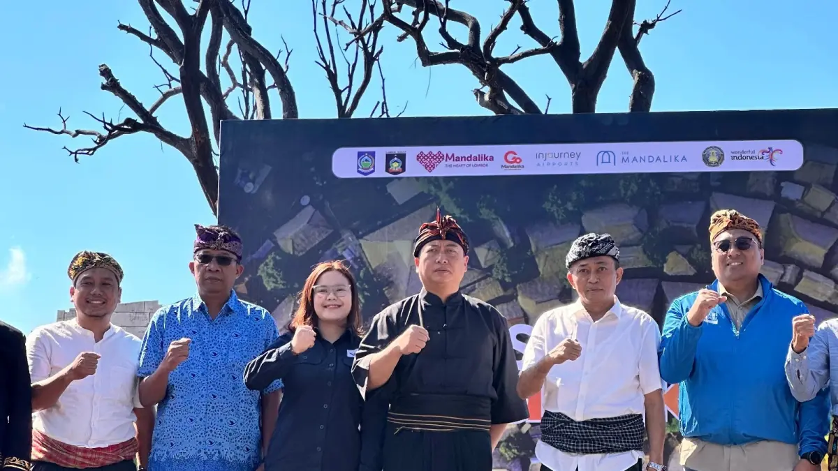 BERSAMA MEMBANGUN SADE: Pemprov NTB Ucapkan Terima Kasih, Dukungan Pembangunan ke Dusun Adat Sade Pascakebakaran.