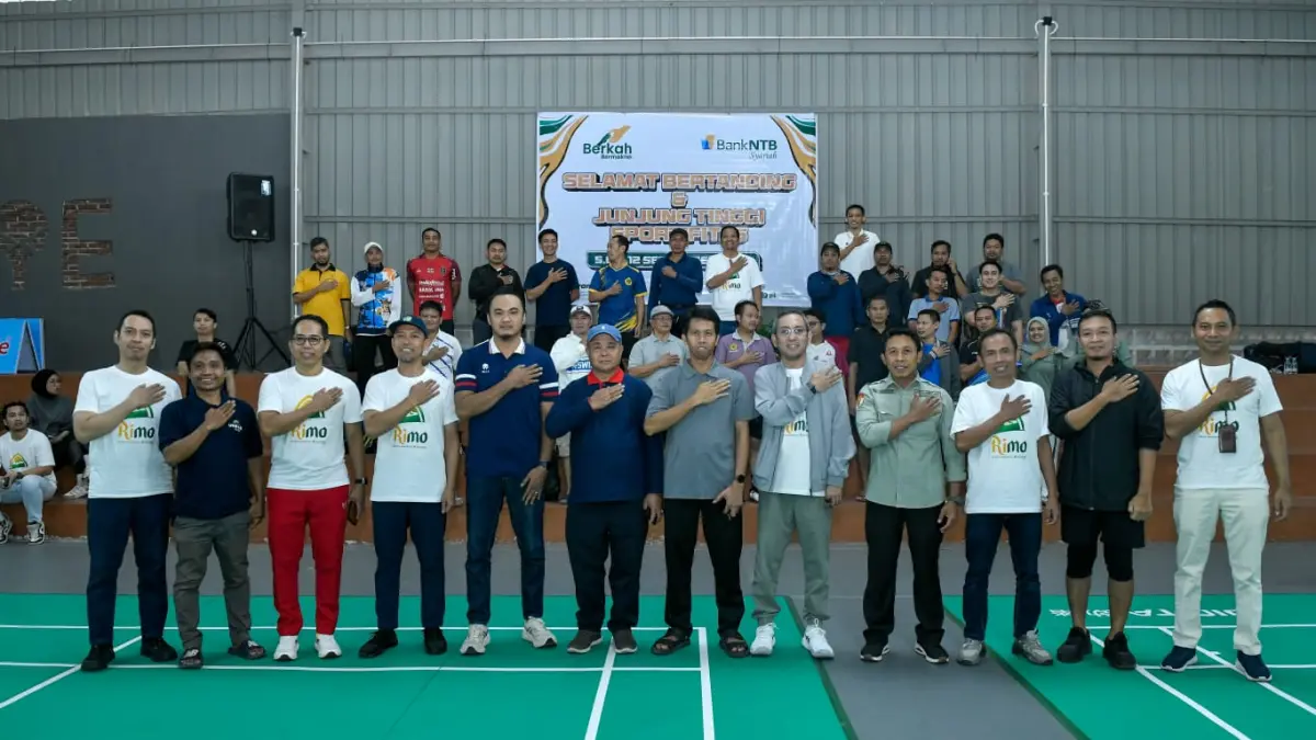 Bank NTB Syariah Gelar RIMO Badminton Cup 2026, Satukan Perguruan Tinggi se-NTB Lewat Olahraga.