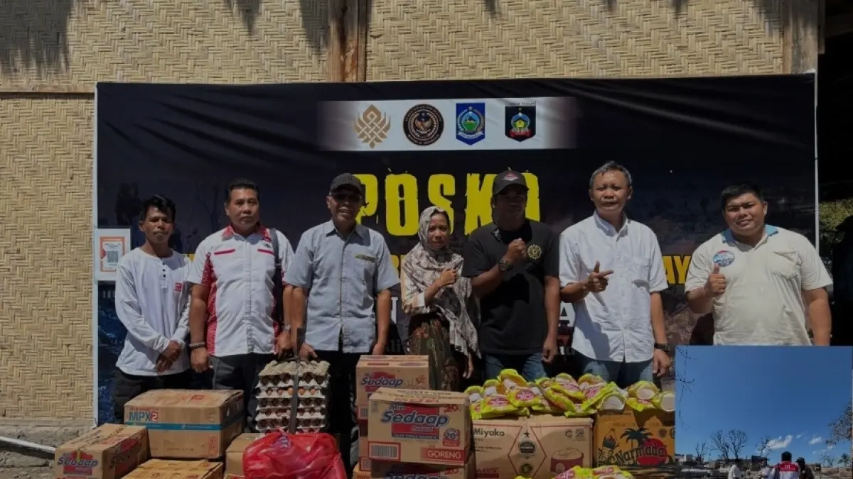 Salurkan Bantuan Untuk Dukung Pemulihan Desa Sade Pascakebakaran, IPI Tegaskan Identitas Budaya Sasak Harus Tetap Terjaga.