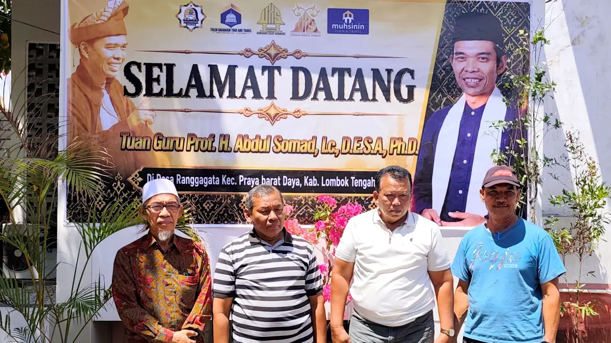 SEGERA HADIR: Jajaran Forum Silaturahmi Keluarga Ranggagata akan menghadirkan Ustad Abdul Somad untuk Tabligh Akbar perdana di Desa Ranggagata, Praya Barat Daya, Lombok Tengah, Sabtu (5/9).