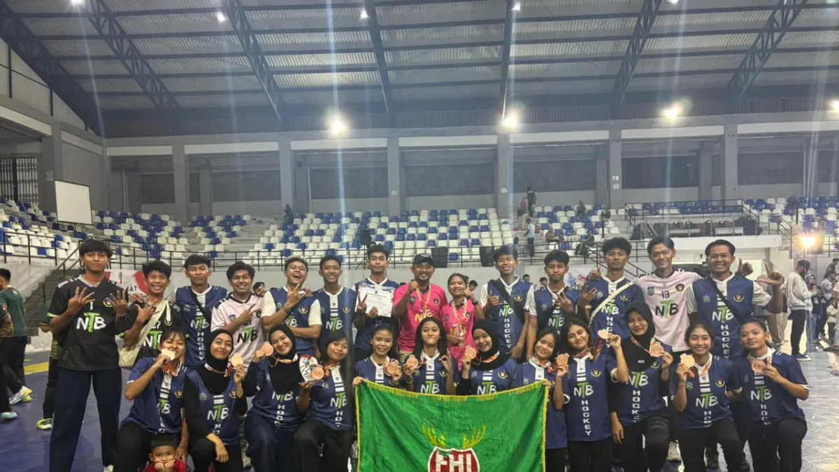 Tim putra dan putri NTB tampil impresif di Kejurnas Indoor 2026.