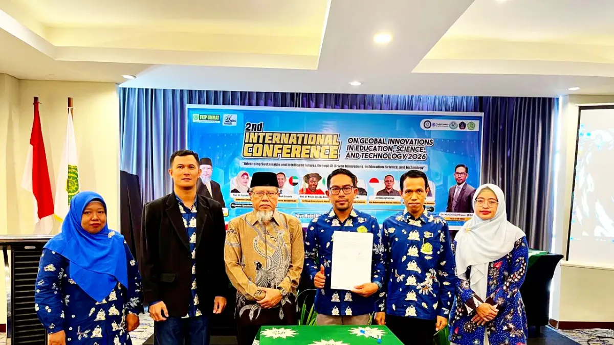 2nd International Conference on Global Innovations in Education, Science, and Technology (ICGIESTEC) 2026 yang digelar FKIP UMMAT.