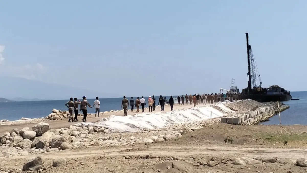 Pelabuhan Kilo, Dompu, mulai dibangun dengan anggaran Rp 85 miliar.