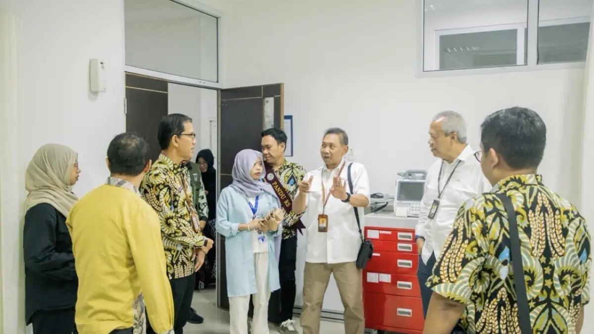 Tim Penilai dari IMTI 2026 saat melihat langsung berbagai fasilitas kesehatan yang ada di RSUD H. Moh. Ruslan Kota Mataram.