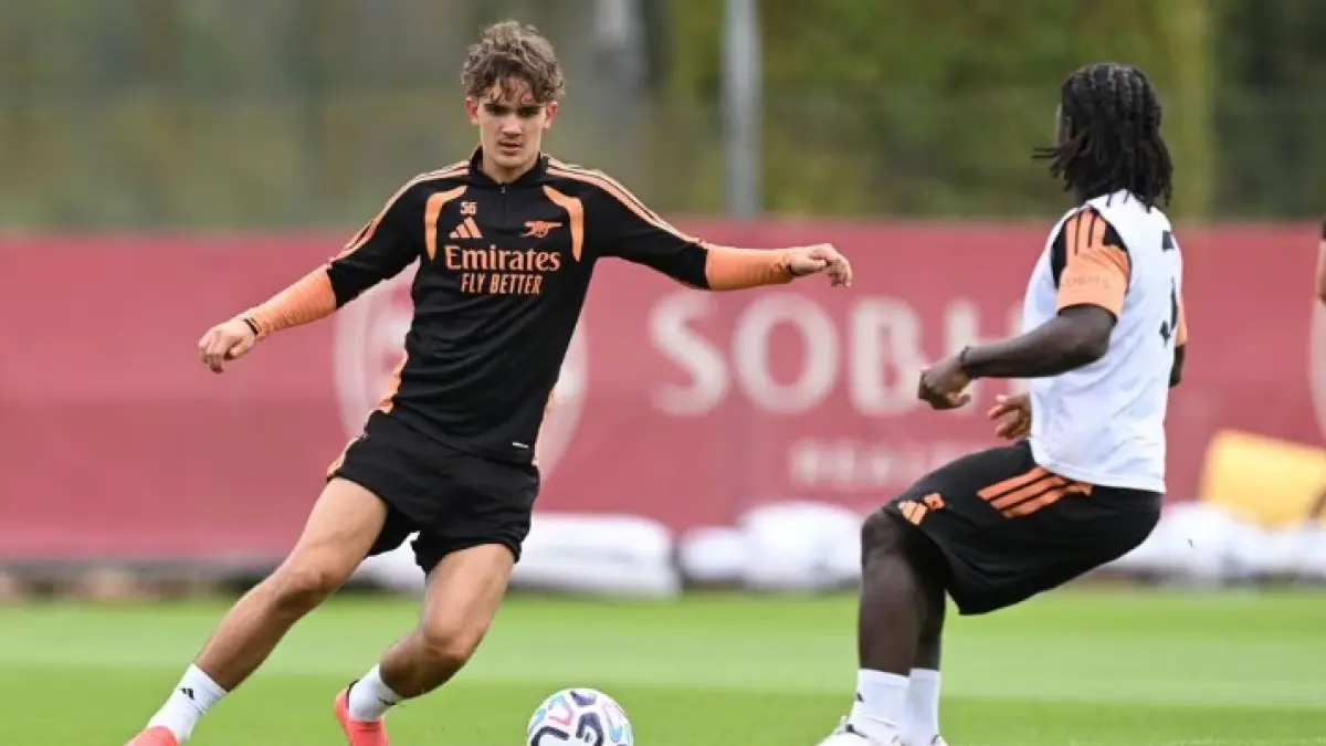 Arsenal menjalani latihan jelang pertarungan kontra Sunderland. (ARSENAL.COM)