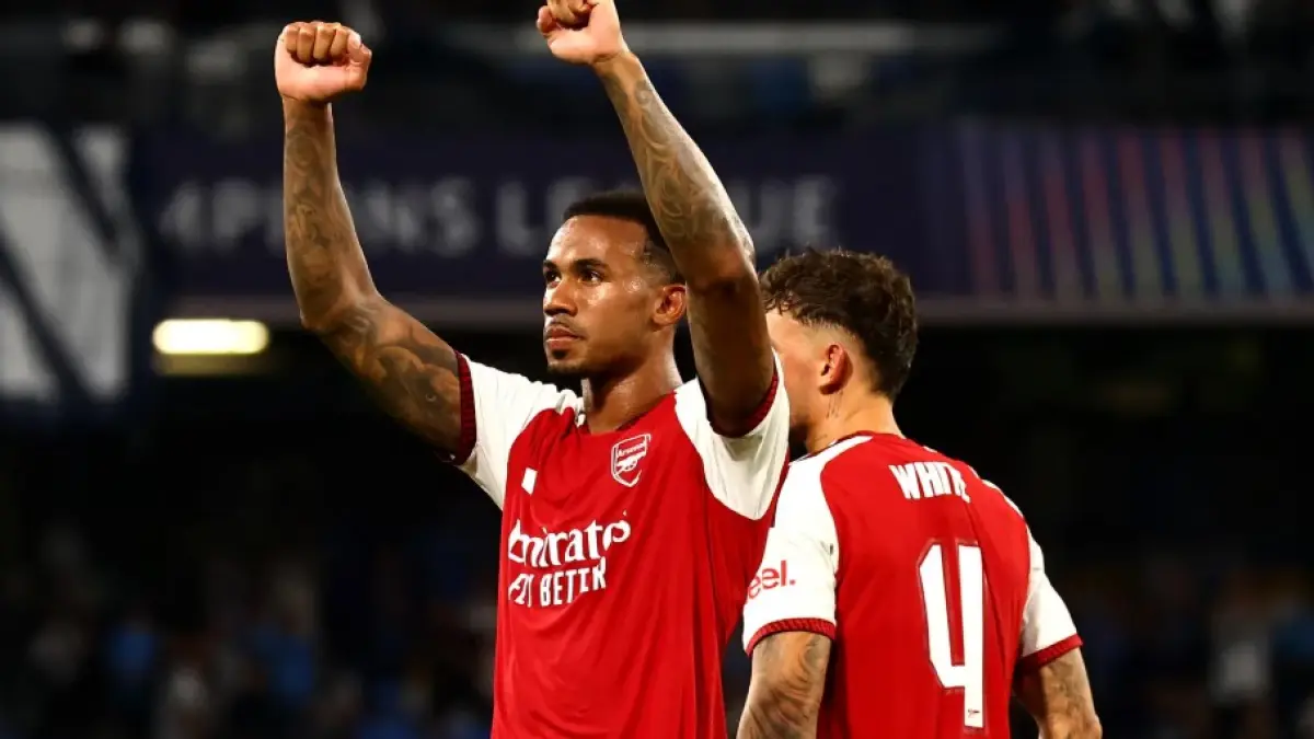Gabriel Magalhaes optimis Arsenal bisa taklukka Sunderland. (ARSENAL.COM)