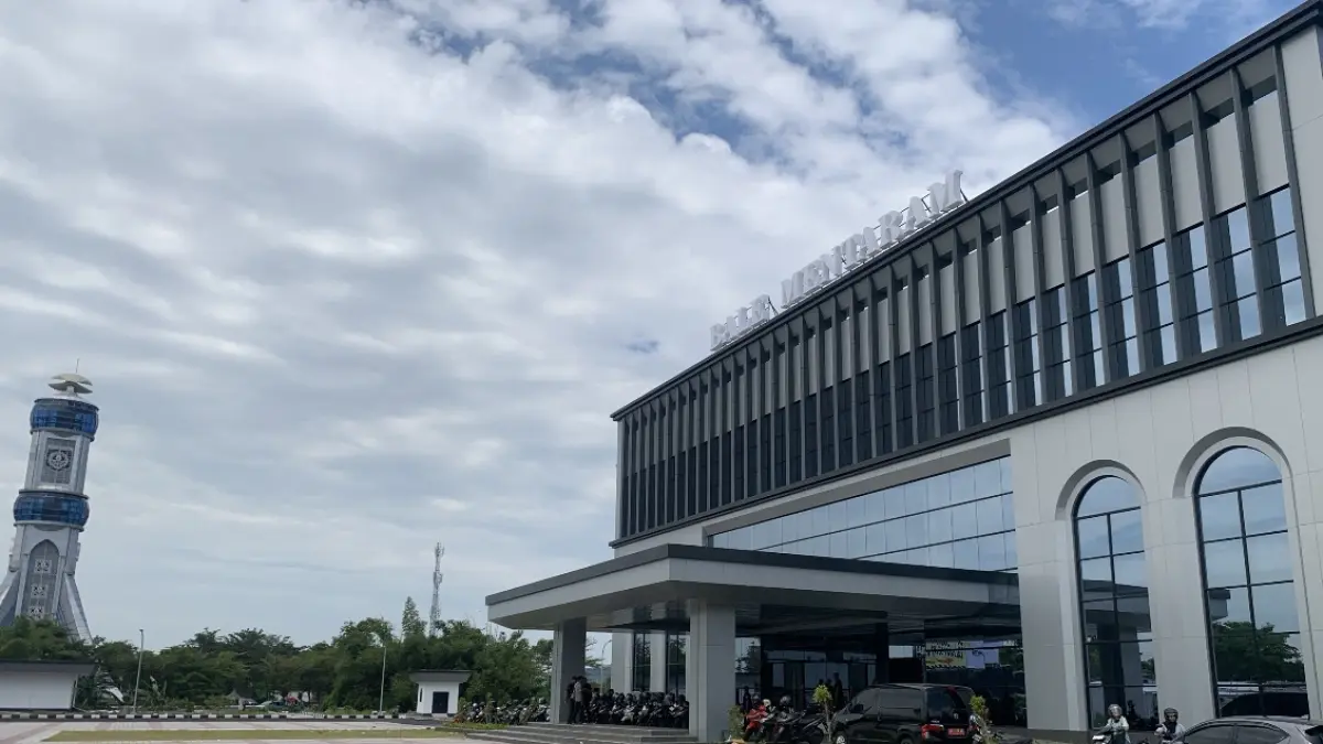 Kantor wali kota mataram baru di Jempong atau Bale Mentaram