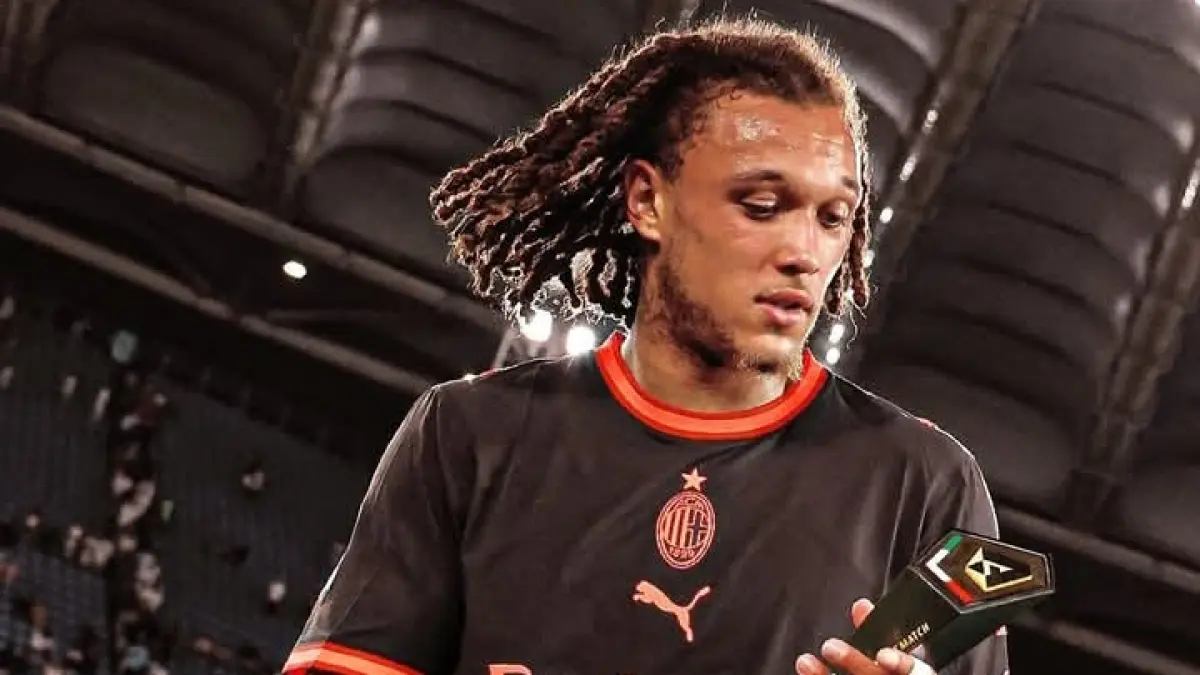 LUAR BIASA: Diego Moreira, pemain AC Milan yang mencetak 2 gol dalam laga kontra Lazio. (Istimewa)