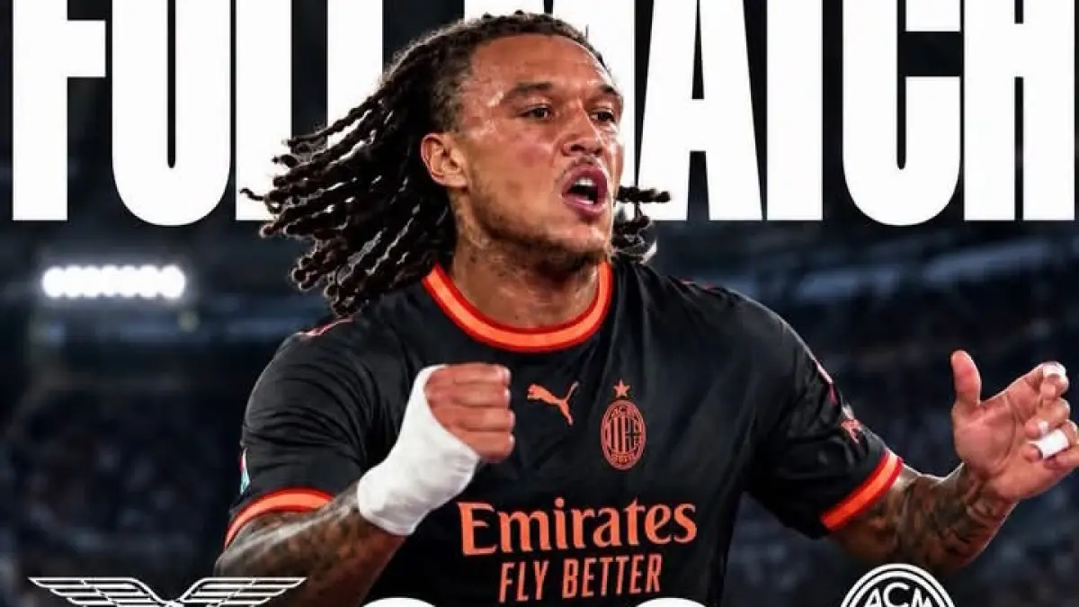 LUAR BIASA: Full Time Lazio 2-2 AC Milan, dengan Diego Moreira mencetak 2 gol. (Istimewa)