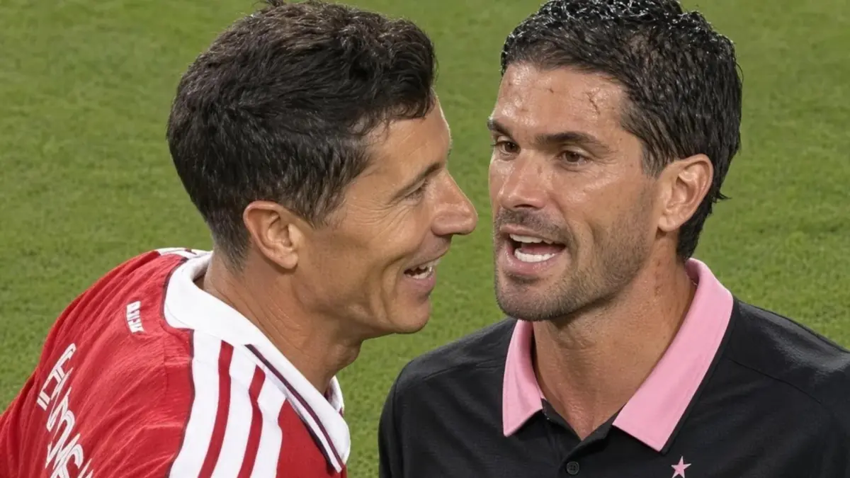 Momen panas Lewandowski vs De Paul di MLS berbuntut panjang! Lewandowski sindir habis mentalitas De Paul pasca-insiden lapangan.