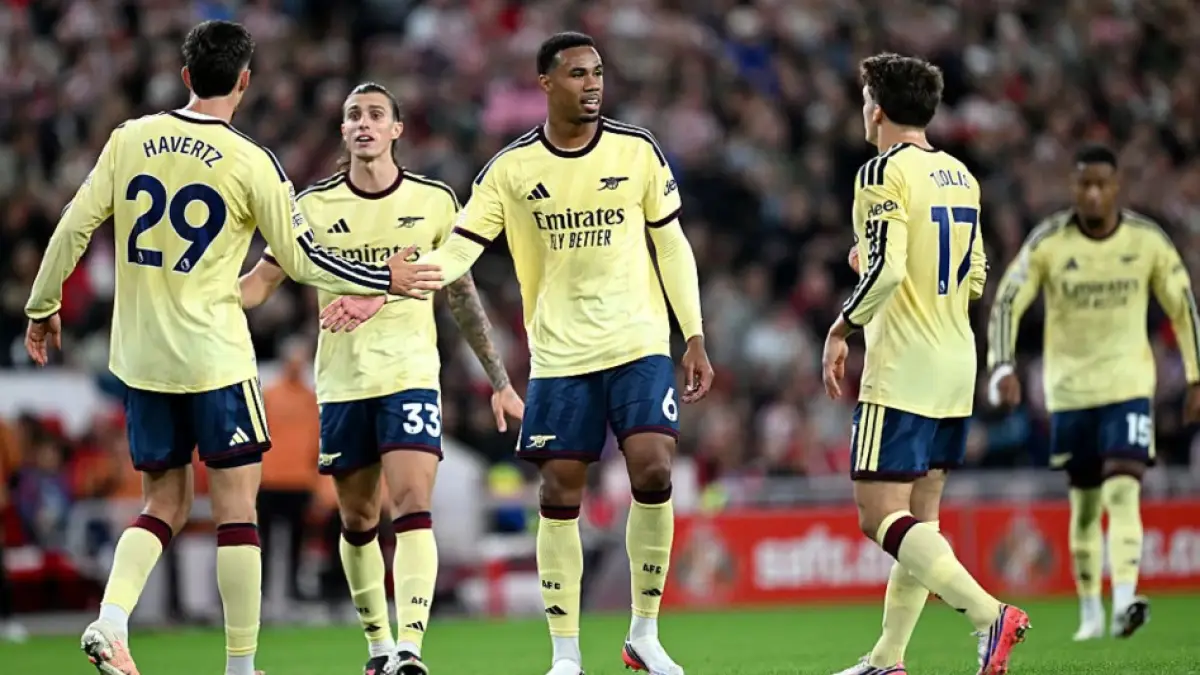 Arsenal berhasil membawa pulang tiga poin dari kandang Sunderland di Premier League. (ARSENAL.COM)