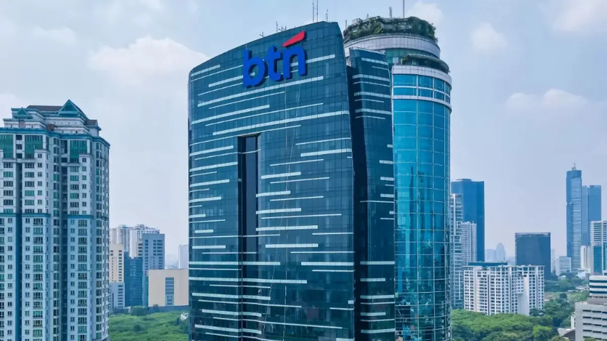 Gedung Bank Tabungan Negara (BTN) Jakarta. BTN membantah narasi yang disampaikan Shabrina.(Istimewa).