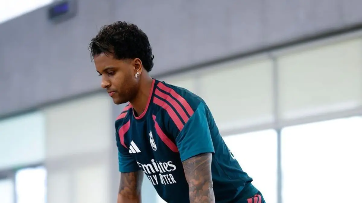 Bintang Real Madrid Rodrygo.
