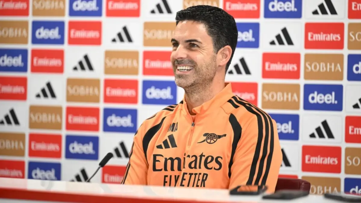 Manajer Arsenal Mikel Arteta.