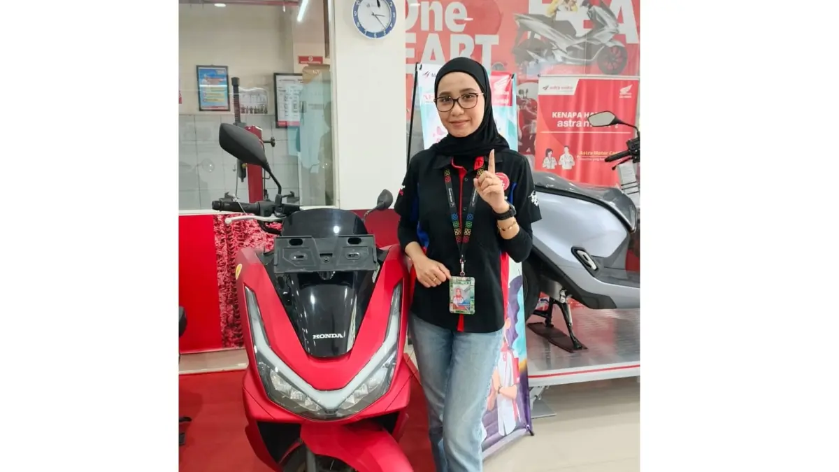BERKUALITAS: Salah satu line up produk unggulan Honda.