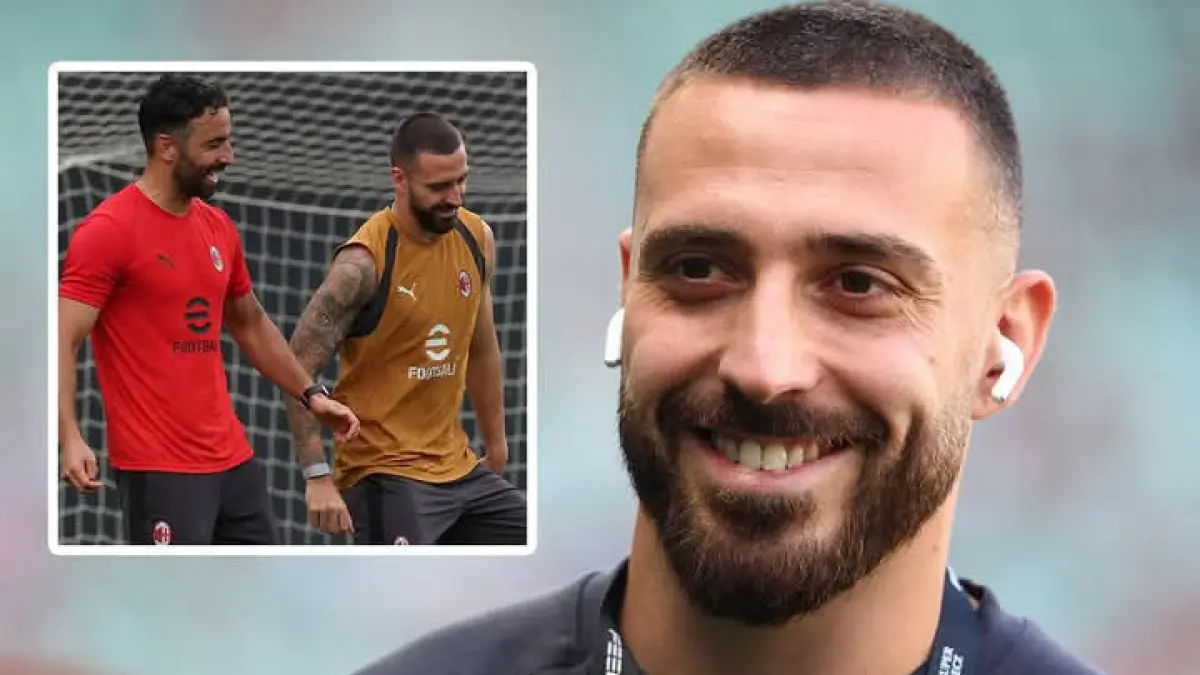 PALANG PINTU: Mario Gila, bek andalan AC Milan. (Istimewa)