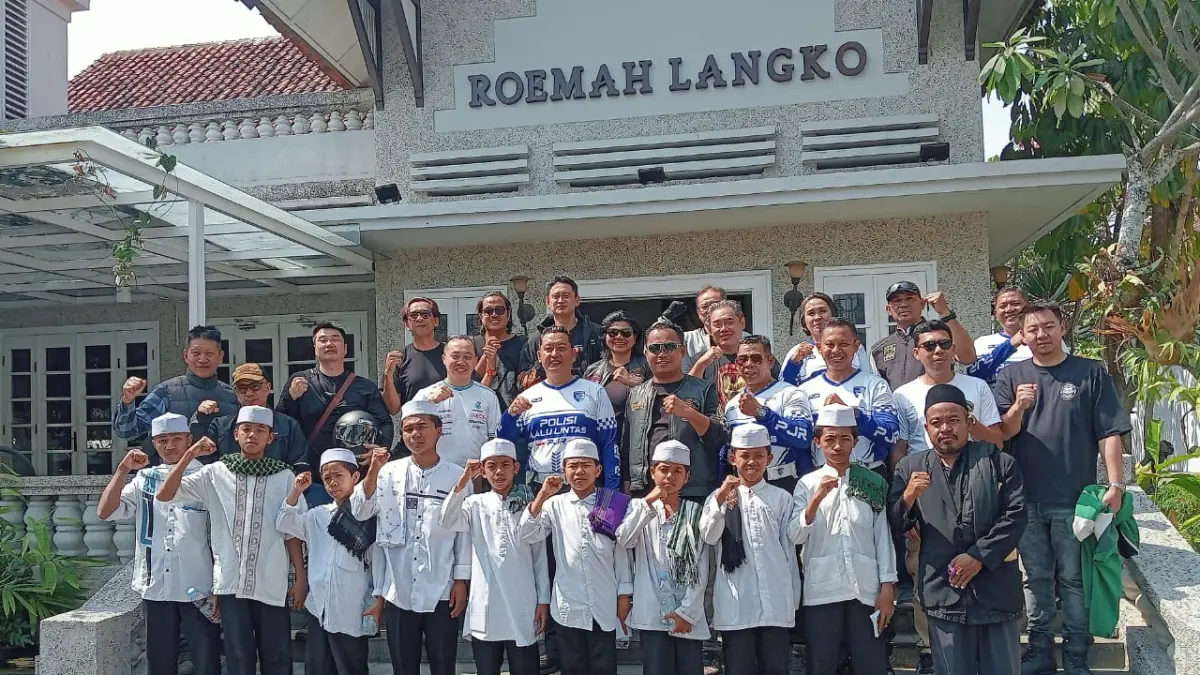 Komunitas moge BBL sukses menggelar rangkaian perayaan hari BBL 2nd Anniversary, yakni touring dan aksi sosial dengan memberi santunan ke anak yatim.