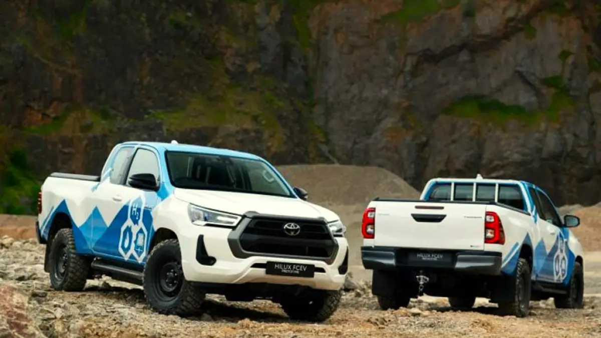 Toyota Hilux FCEV. (IST/LOMBOK POST)