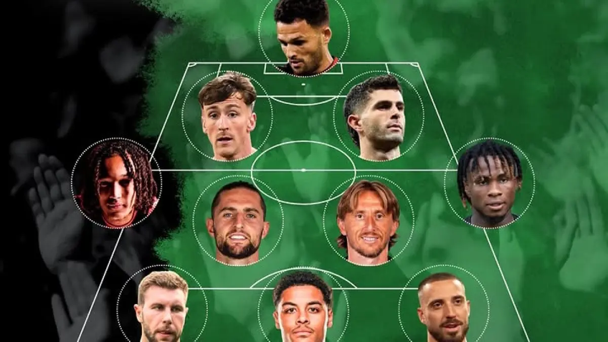 STARTING PLAYERS: Kemungkinan pemain yang akan diturunkan AC Milan menghadapi Lecce. (Istimewa)