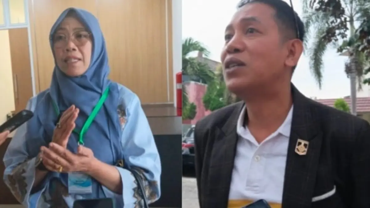 Erni Suryana dan Syamsuriansyah (NURUL/LOMBOK POST)