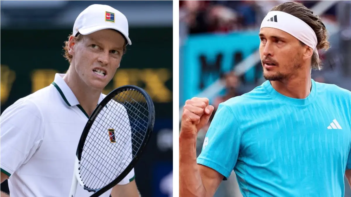 Jannik Sinner dan Alexander Zverev bersaing ketat menuju World No. 1 ATP. Zverev kini hanya tertinggal 1.810 poin dari Sinner.