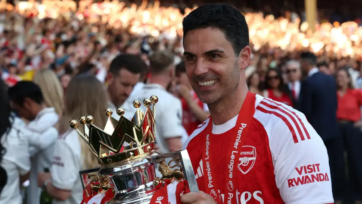 Mikel Arteta sepakat perpanjang kontrak di Arsenal hingga 2030 setelah persembahkan gelar Premier League.