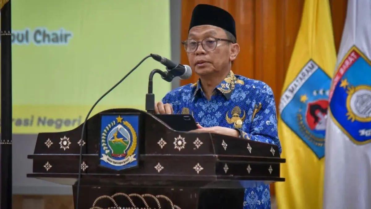 Sekda NTB abul Chair. (BIRO UMUM DAN ADPIM SETDA NTB FOR LOMBOK POST)