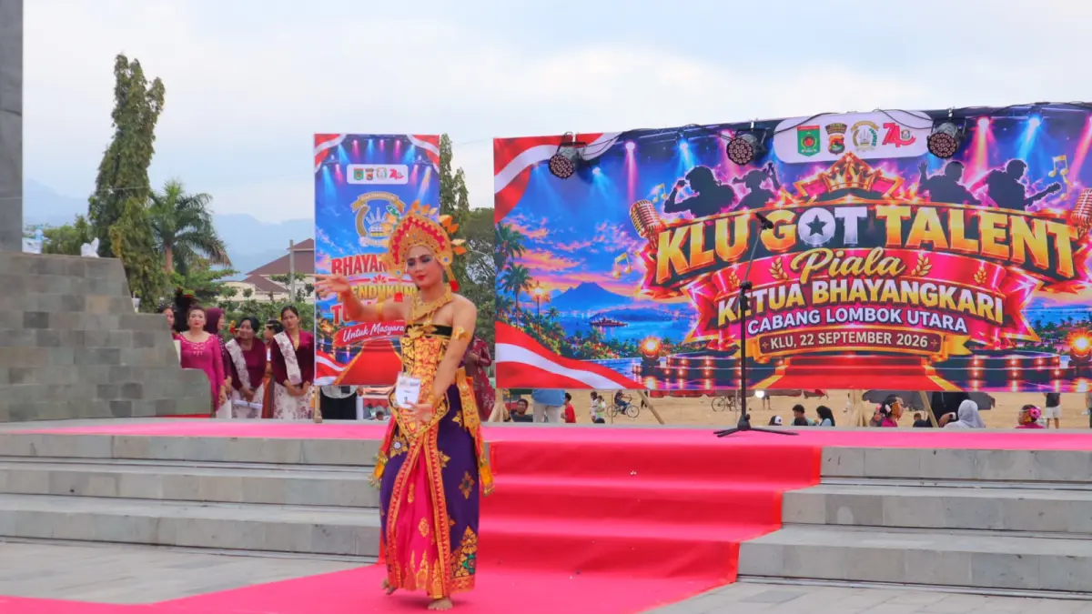 EKSPRESIKAN KEMAMPUAN: Penampilan peserta di panggung Got Talent. Melalui kegiatan ini diharapkan muncul kreativitas dan talenta muda.