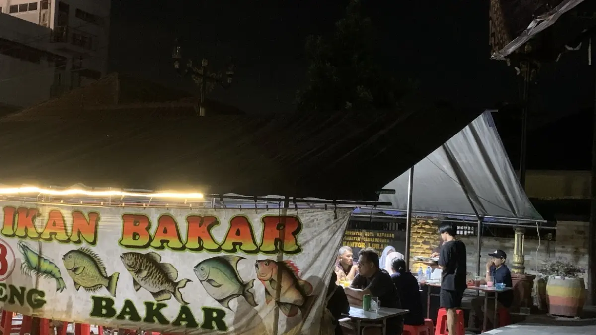 Salah satu PKL di Kota Mataram