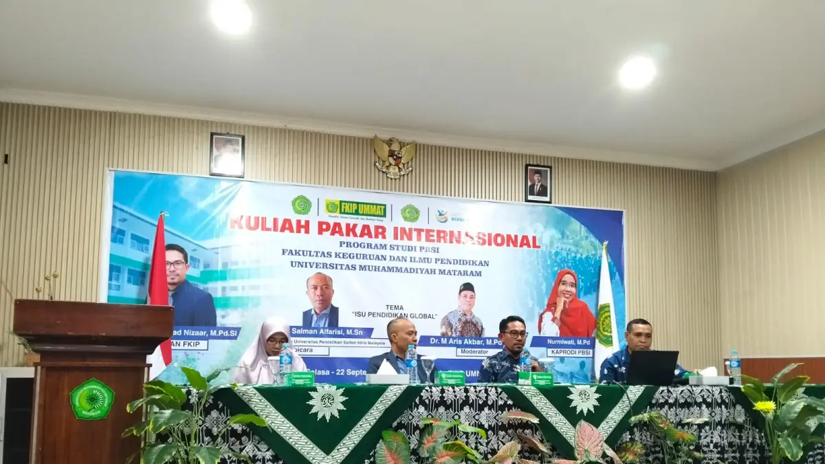 Seminar internasional.