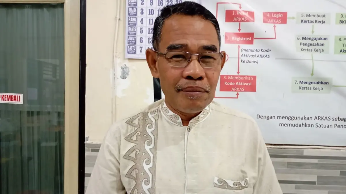 Kabid Dikdas Disdik Kota Mataram Syarafudin