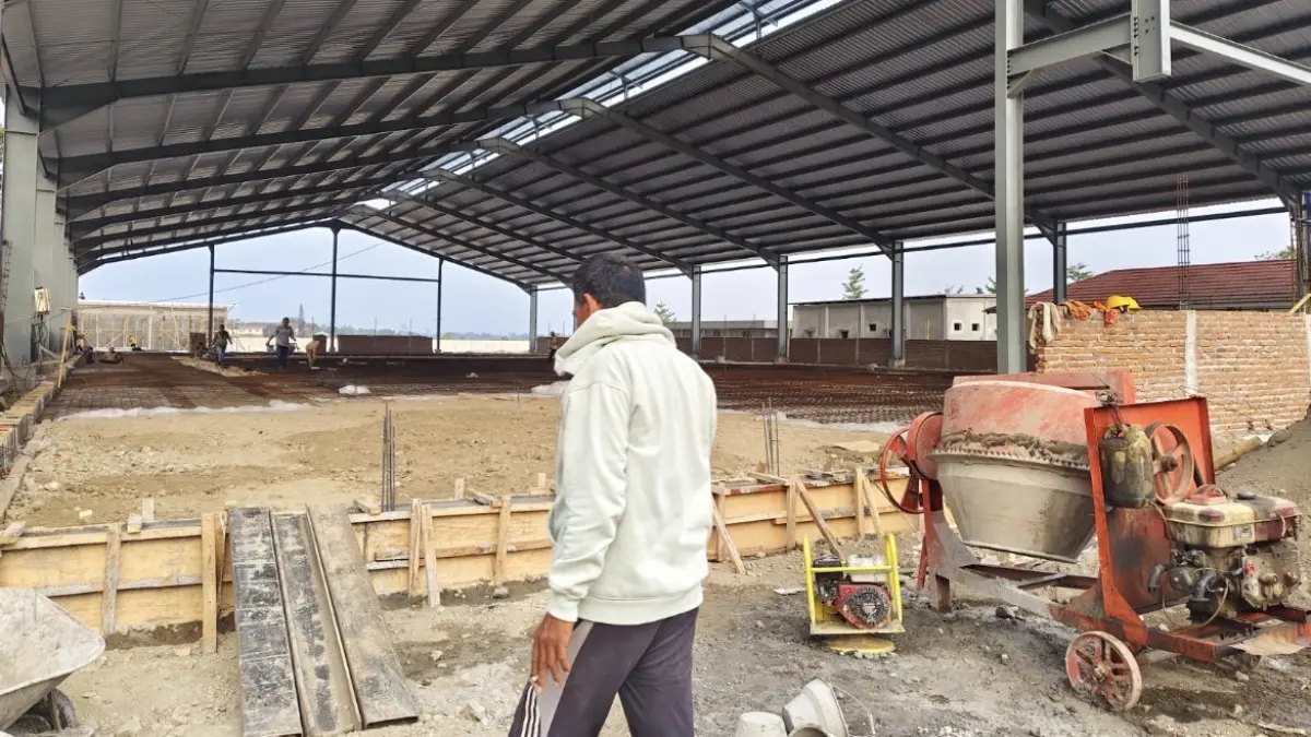 progress pembangunan TPST Kebon Talo