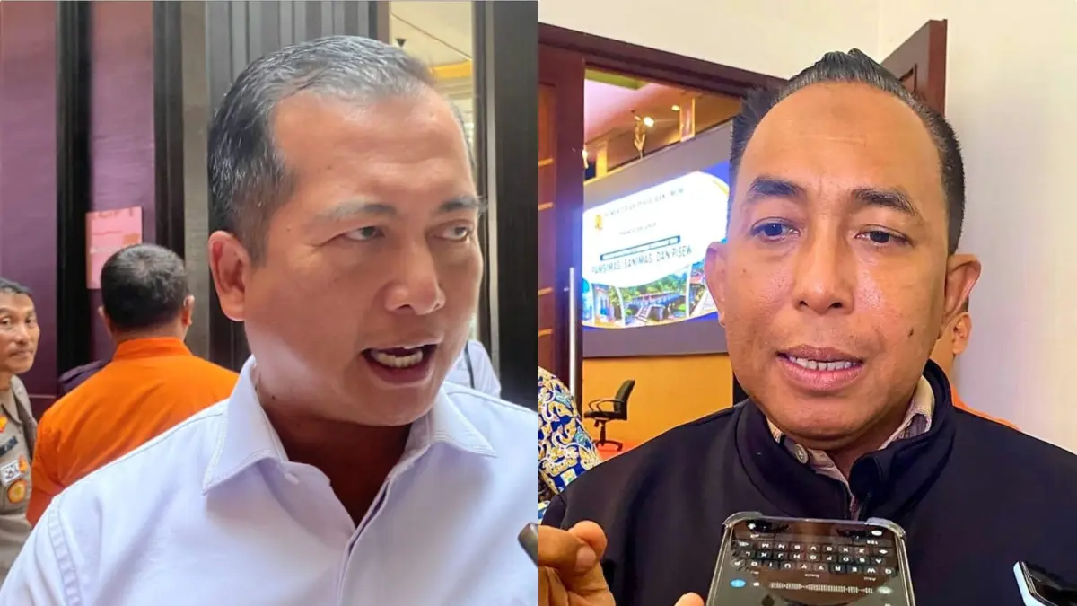 GUbernur NTB Lalu Muhamad Iqbal dan Mori Hanafi