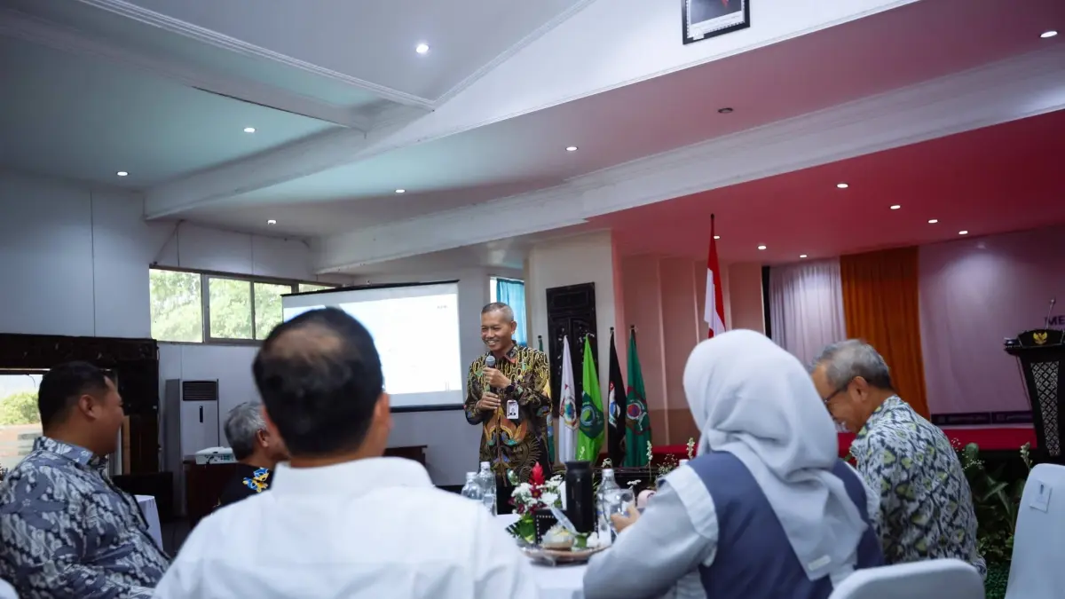 Suasana pertemuan Diseminasi Keluarga Indonesia Berintegritas bertema “Membangun Budaya Integritas Melalui Kolaborasi Komunitas” yang diselenggarakan KPK RI, di Gedung Graha Bakti Praja, Kantor Gubernur NTB, Kamis (8/10). (BIRO UMUM DAN ADPIM SETDA NTB FOR LOMBOK POST)