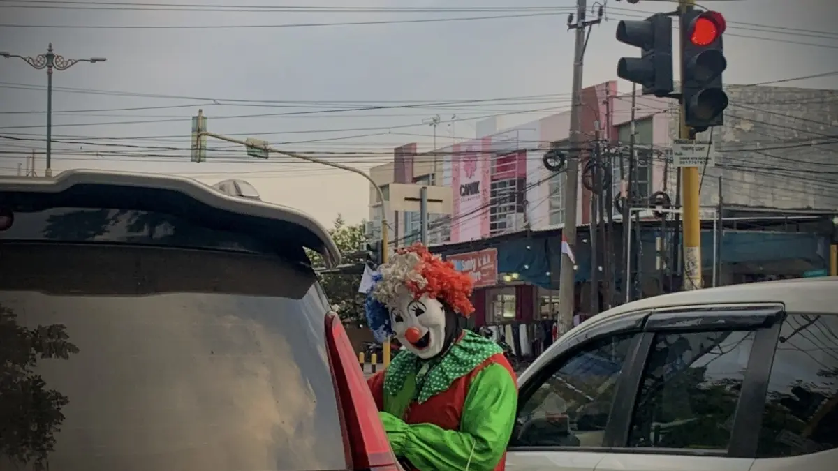 badut jalanan