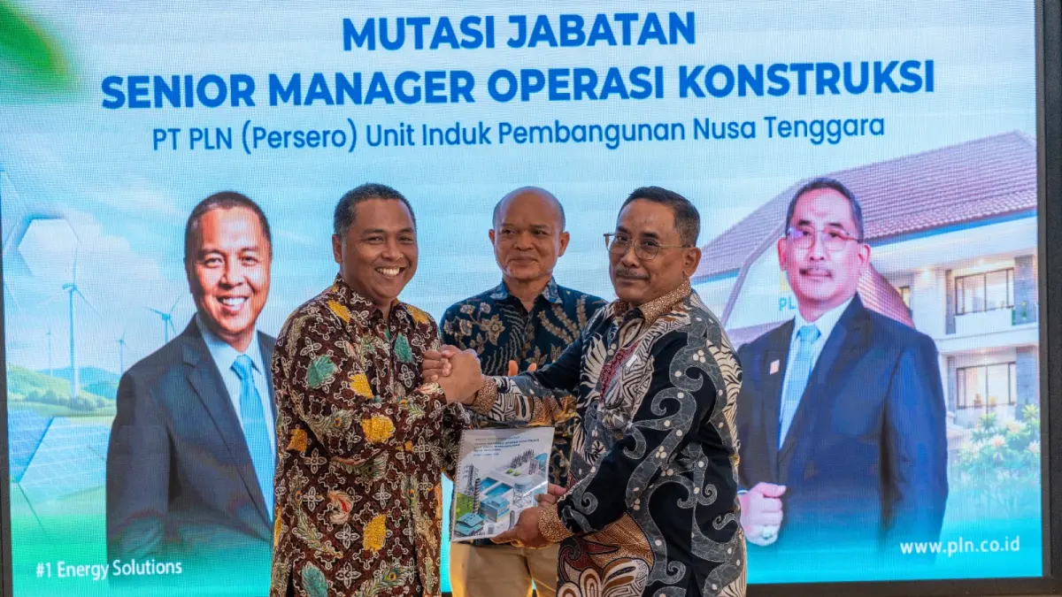 Penyegaran Manajemen, Oki Hermawan Resmi Jabat Senior Manager Operasi Konstruksi PLN UIP Nusra