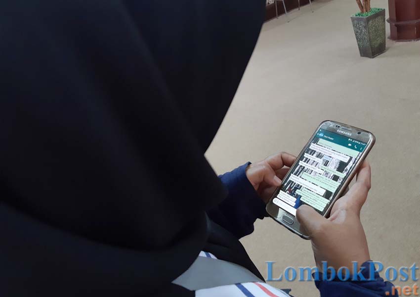 Ilustrasi penggunaan Sosial media. (dok. Lombok Post)