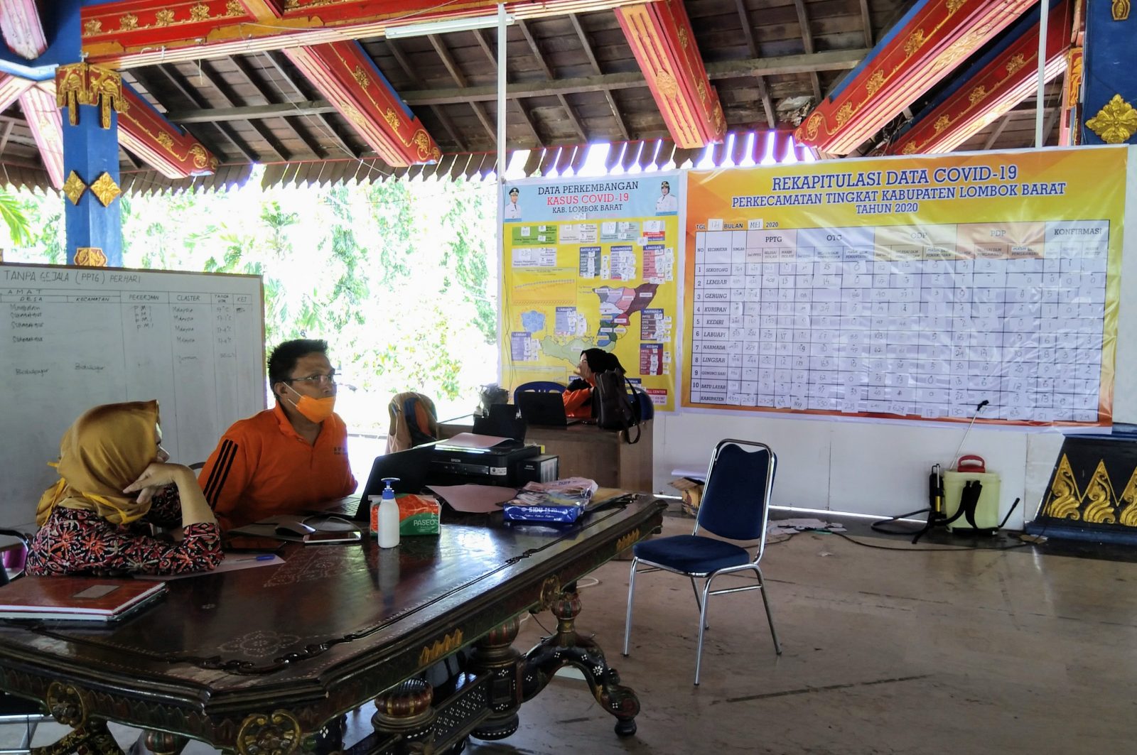 HARUS DITEKAN: Data jumlah warga Lobar yang dinyatakan positif korona di Lobar hingga kemarin mencapai 51 kasus dengan 28 warga dinyatakan sembuh.