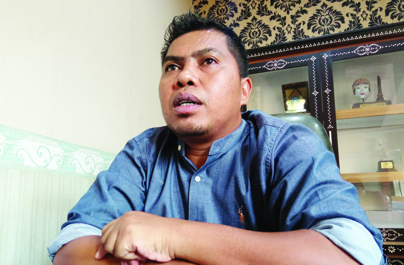 Ketua Komisi III DPRD Kota Mataram Abdul Rachman. (toni/lombok post)